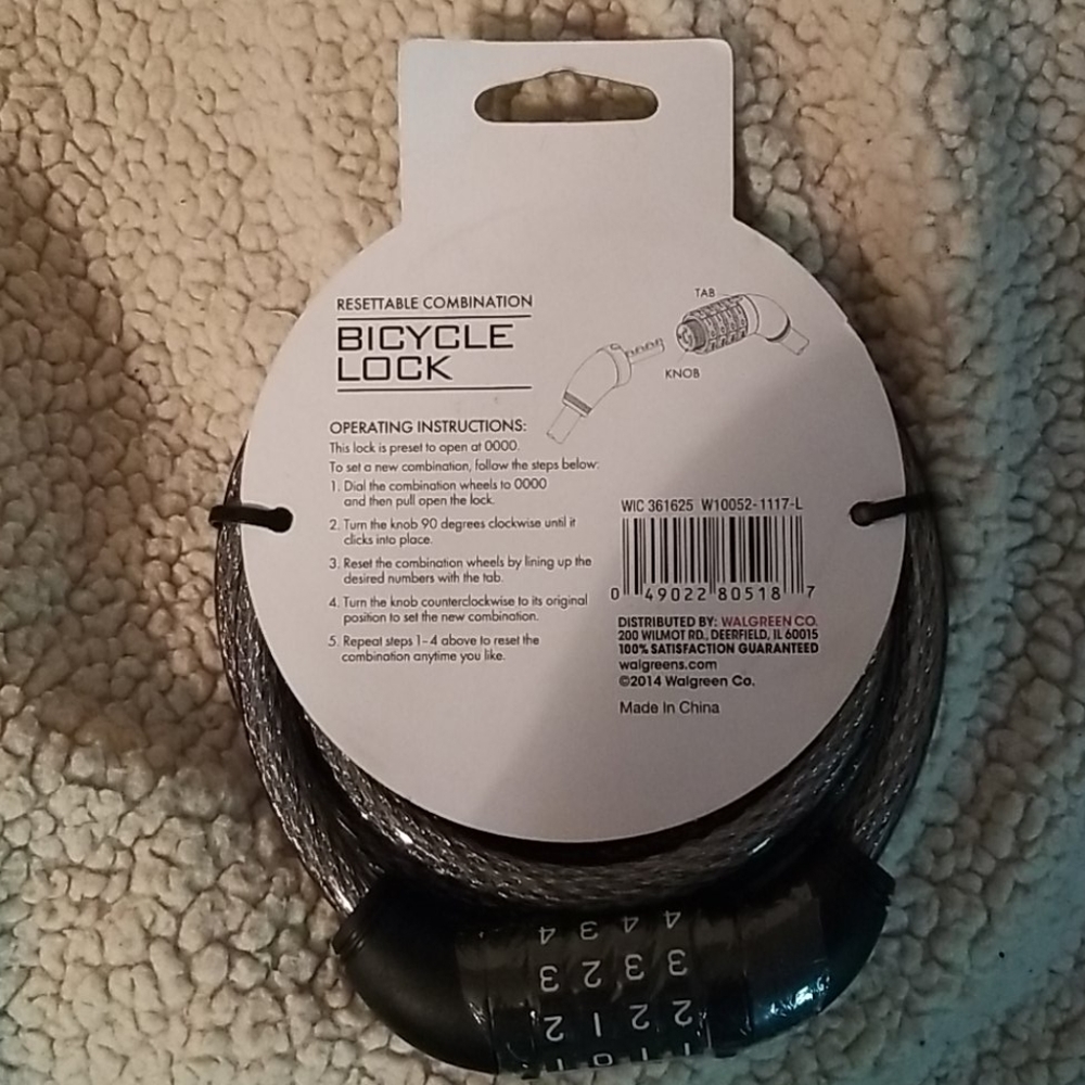 Bicycle Lock - Picture 2 of 2